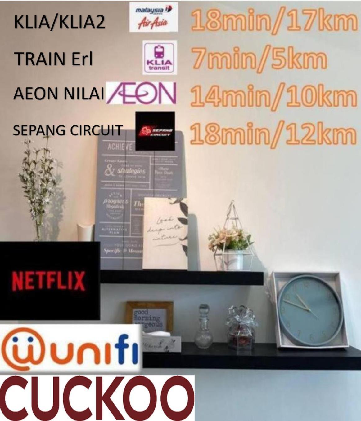 Family Stay, Sepang Klia, Free 2 Parking&Unifi Exterior photo
